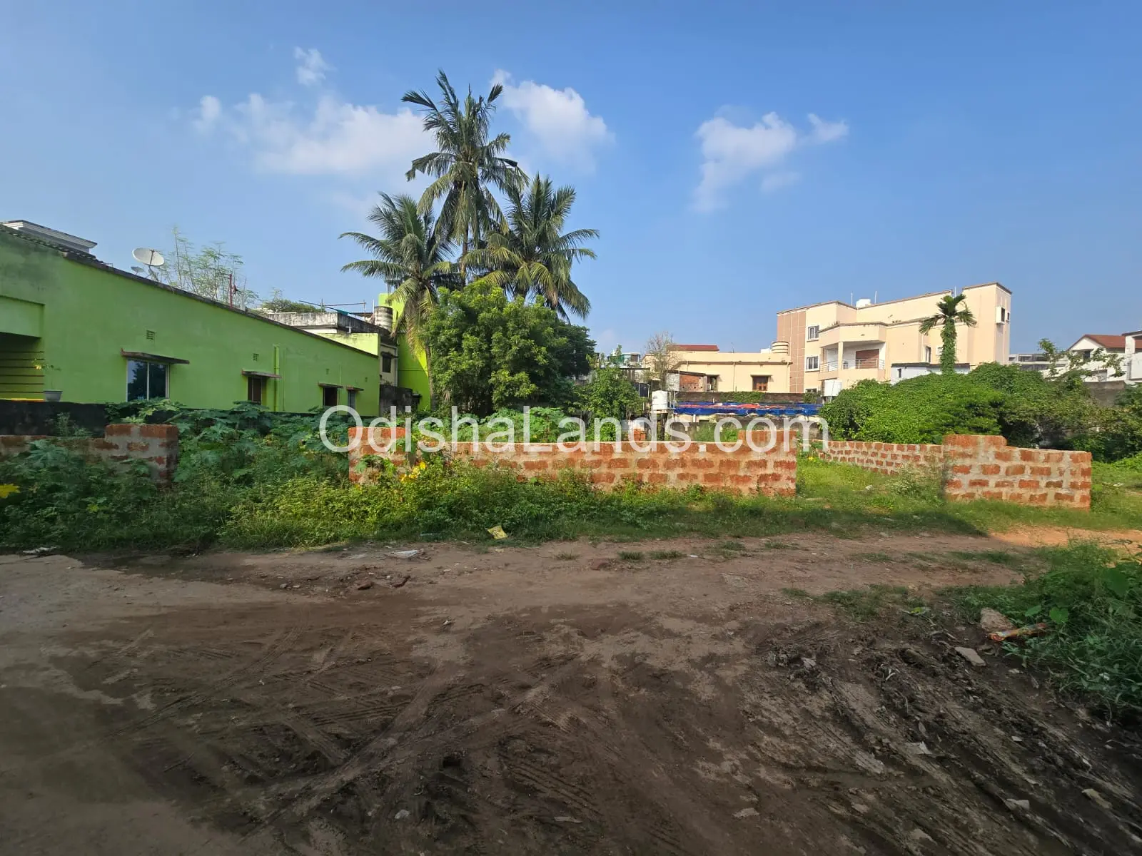 3528 sqft land for sale in Baramunda connecting 30 feet road.