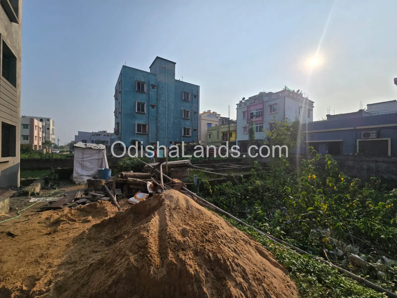1200 sqft land sale in Jharapada area.