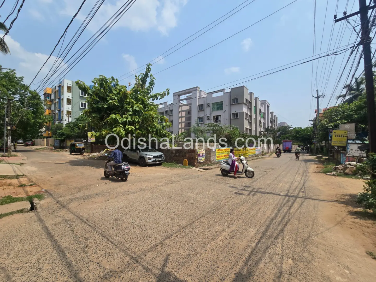 5200 sqft corner land for sale in Sailashree Vihar.