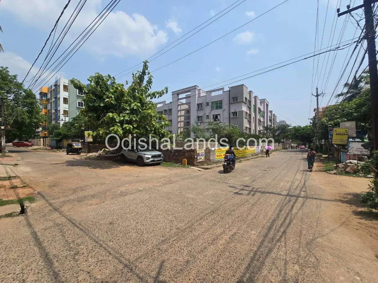 5200 sqft corner land for sale in Sailashree Vihar.
