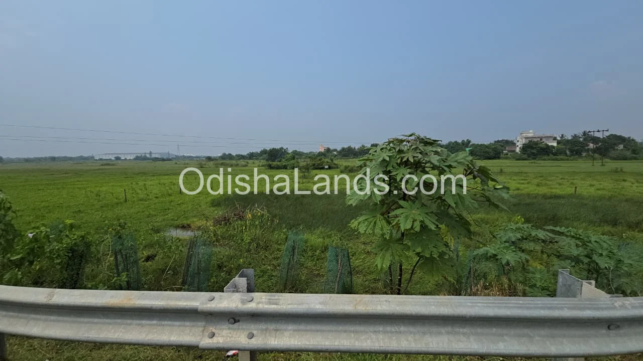 26 acres land for sale near Khordha bypass road, Kanjiama.