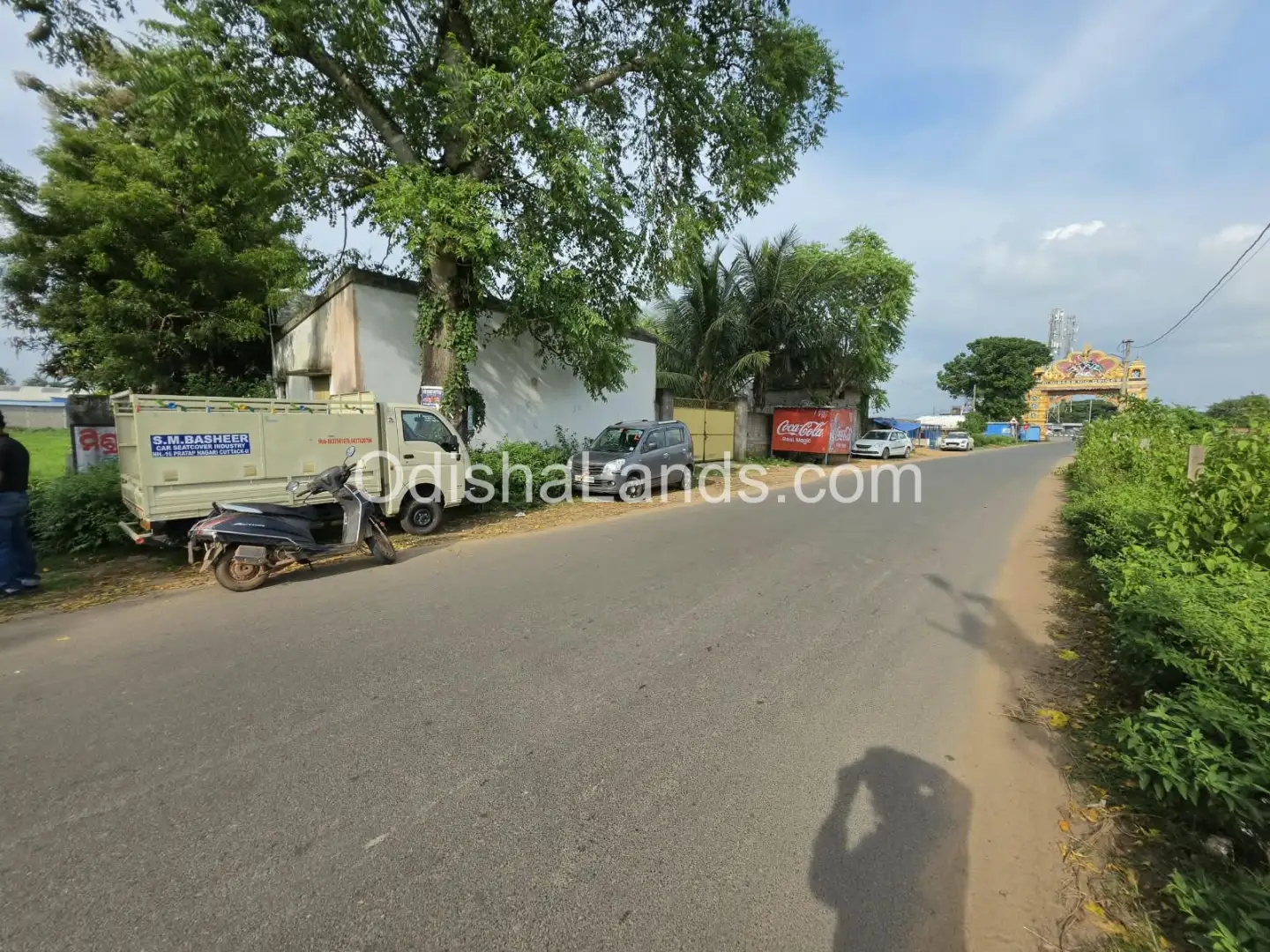 4 acres of semi commercial land for sale in nearby NH 16.
