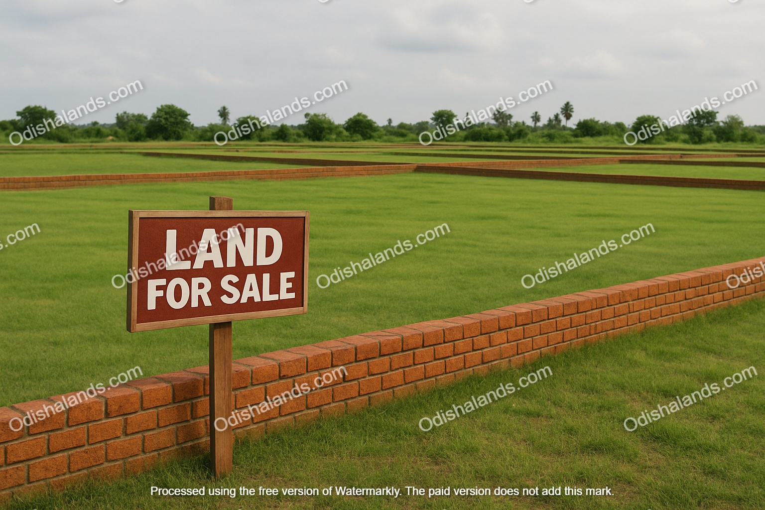 2400 sqft land sale rear Jatni-Sundarpada road.
